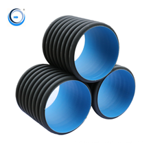 Sewage corrugated HDPE pipe